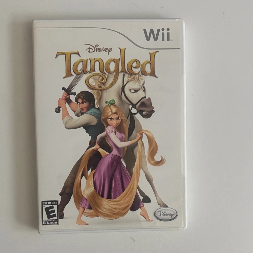 Nintendo Disney Tangled Wii Game - Purple and Brown
